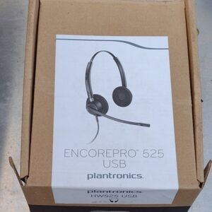Plantronics EncorePro 525 USB Headset NWT